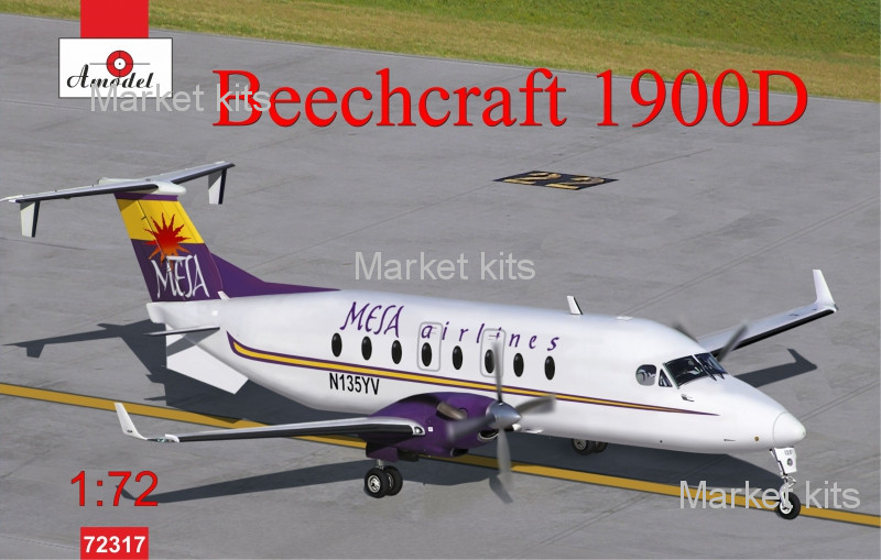 

Авиалайнер Beechcraft 1900D 1:72 AMODEL (AMO72317)
