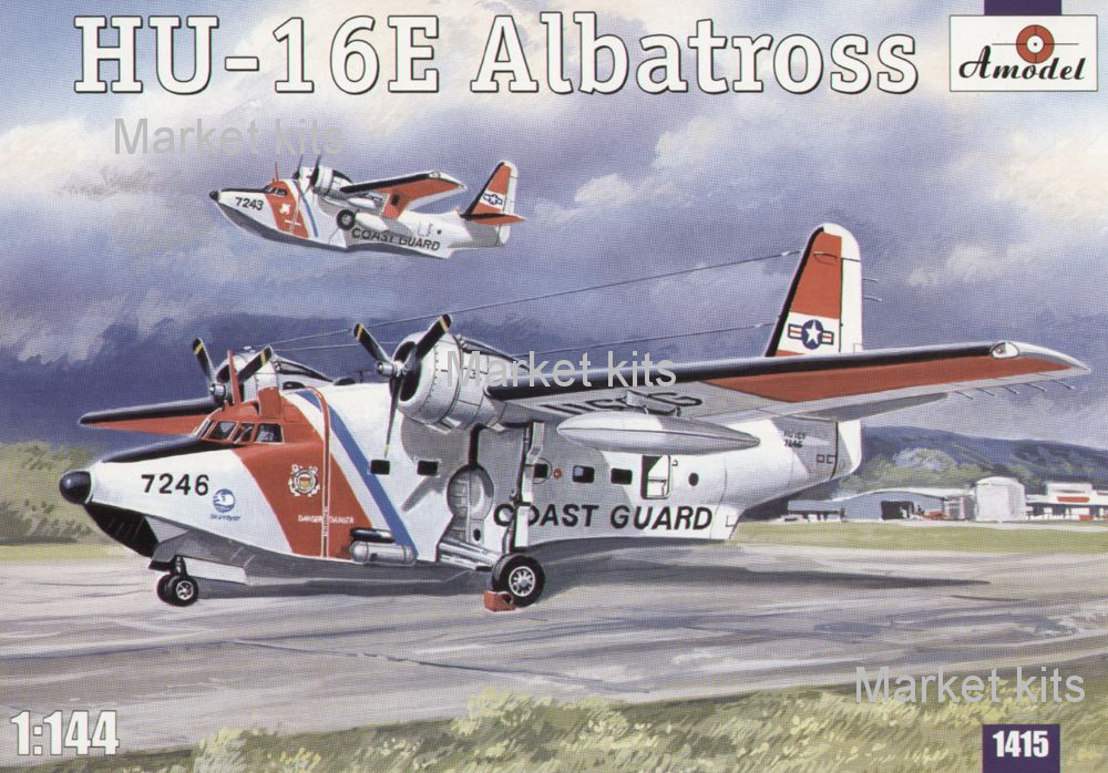 

HU-16E Albatros Самолет амфибия ВМС США. 1:144 AMODEL (AMO1415)