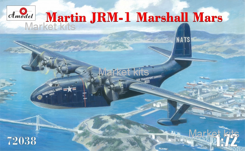 

Самолет Martin JRM-1 "Marshall Mars" 1:72 AMODEL (AMO72038)