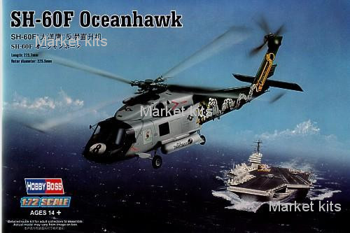 

Палубный противолодочный вертолет SH-60F Oceanhawk 1:72 Hobby Boss (HB87232)