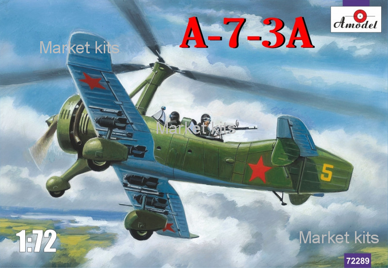 

Автожир A-7-3A 1:72 AMODEL (AMO72289)