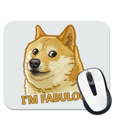 

Коврик для мыши I'm doge