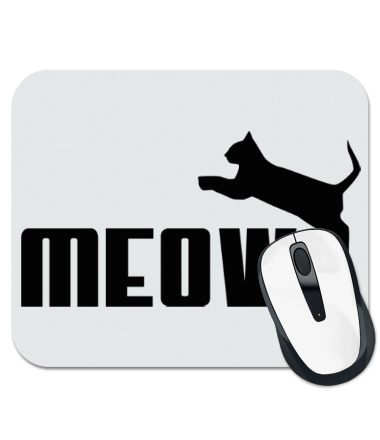 

Коврик для мыши Meow