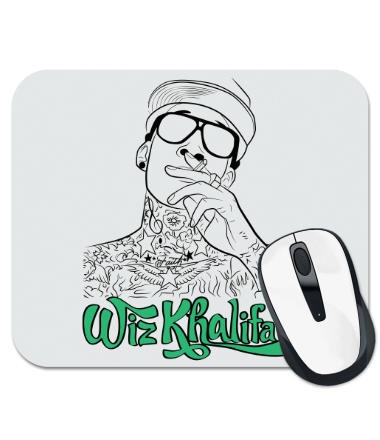 

Коврик для мыши Wiz Khalifa