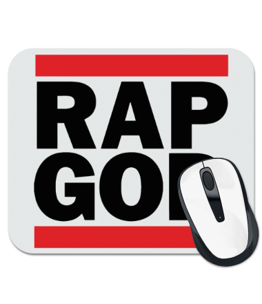 

Коврик для мыши Rap God