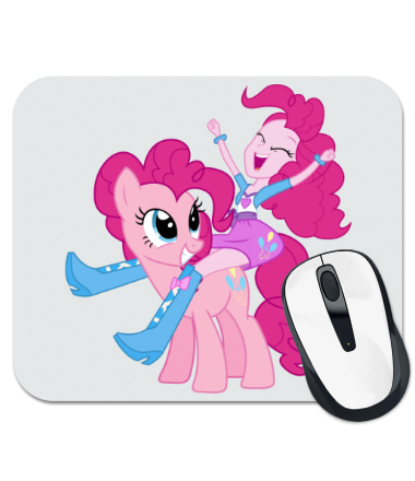

Коврик для мыши Pinkie Pie and Pinkie Pie