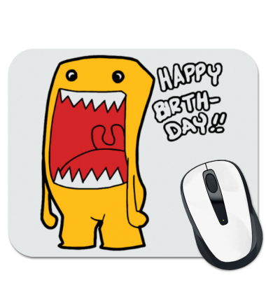 

Коврик для мыши Happy Birthday