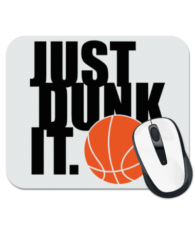

Коврик для мыши Just dunk it