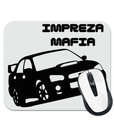 

Коврик для мыши Impreza mafia