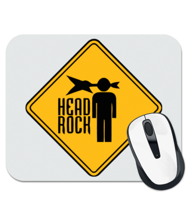 

Коврик для мыши Head rock