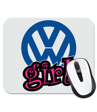 

Коврик для мыши VW Girl