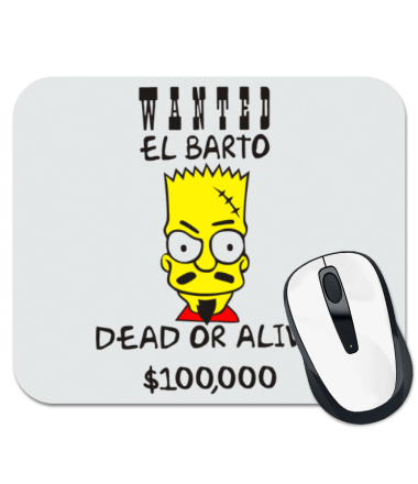 

Коврик для мыши El Barto