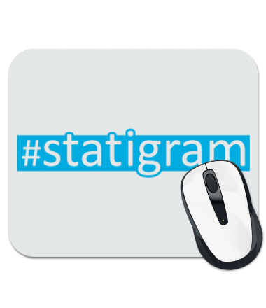 

Коврик для мыши #statigram