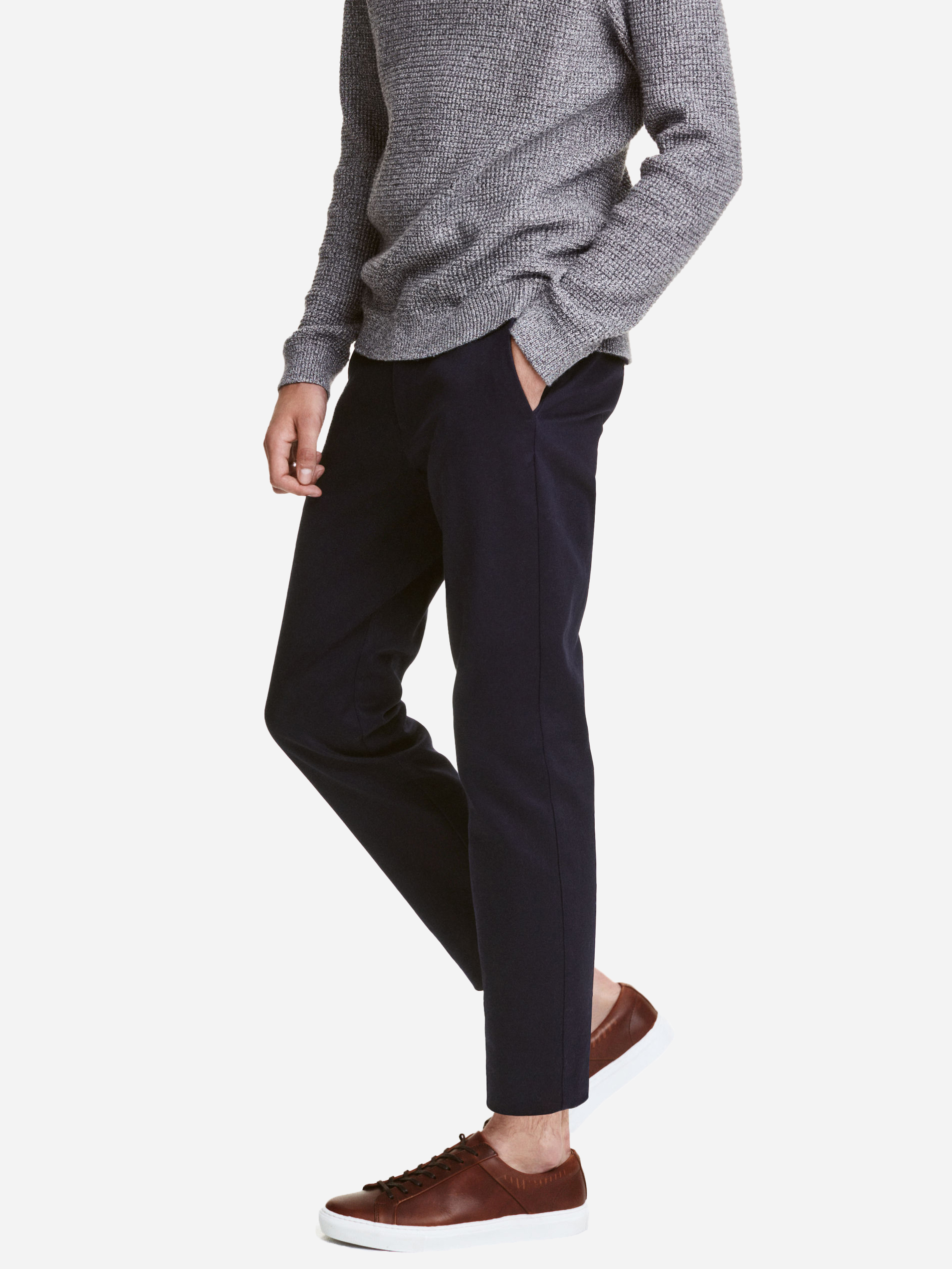 

Брюки H&M XAZ015421IGXA  Темно-синие, Брюки H&M XAZ015421IGXA 46 Темно-синие