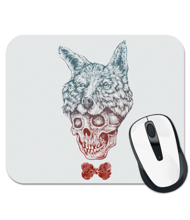 

Коврик для мыши Fox skull