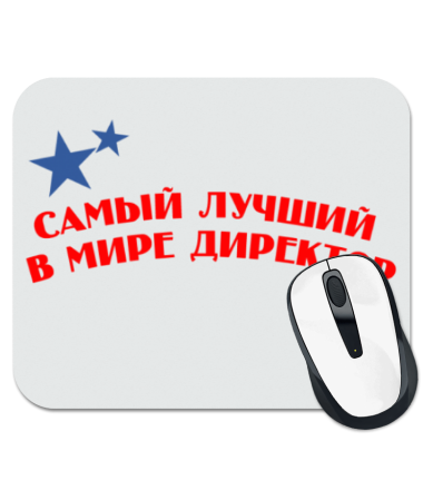 

Коврик для мыши Самый лучший в мире директор