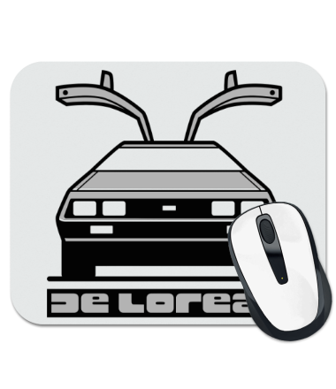 

Коврик для мыши Delorean