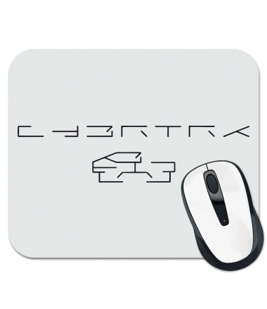 

Коврик для мыши Cybertruck tesla logo