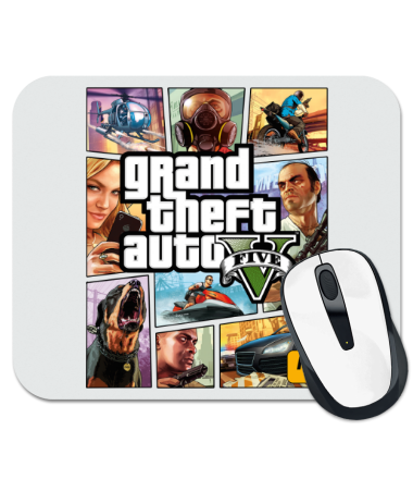 

Коврик для мыши GTA 5 poster