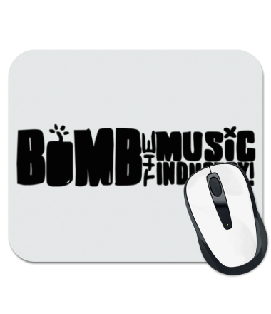 

Коврик для мыши BOMB the music industry