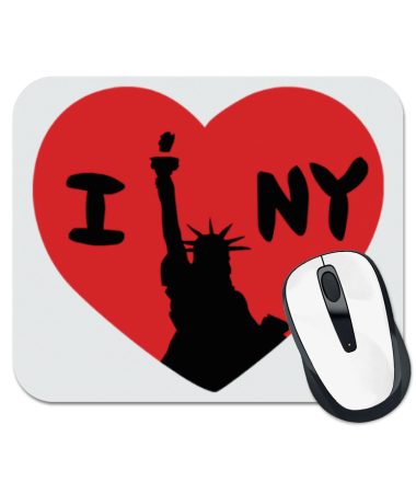 

Коврик для мыши I Love NY