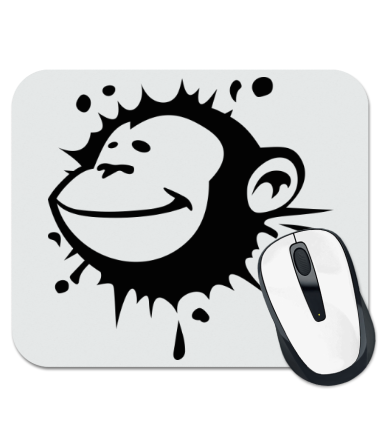 

Коврик для мыши Monkey face
