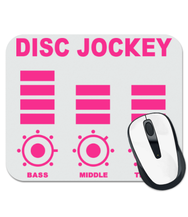 

Коврик для мыши Disc Jockey