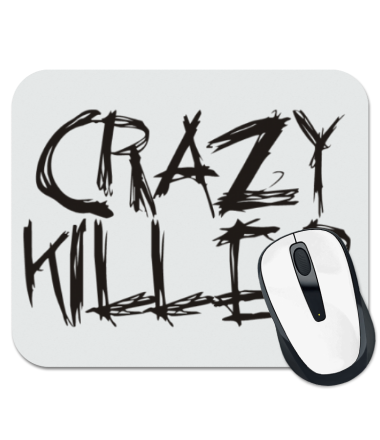 

Коврик для мыши Crazy Killer