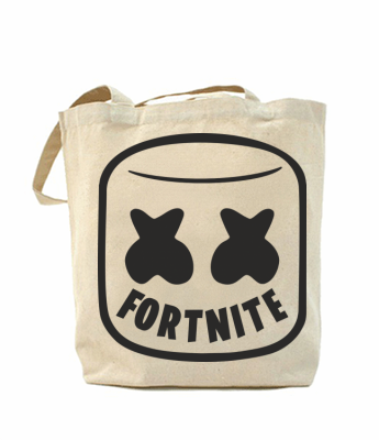 

Эко-сумка, шоппер с принтом повседневная Marshmello and Fortnite