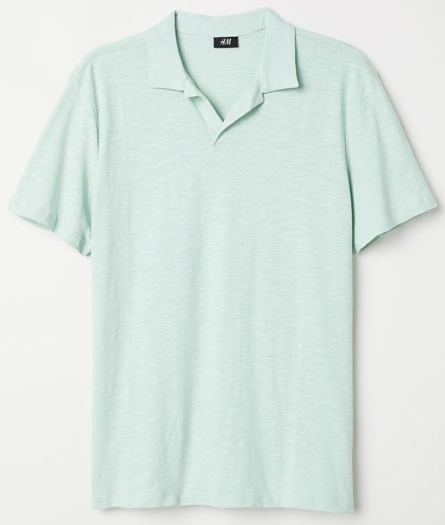 

Поло H&M 3hm01120110 XXL Светло-зеленое