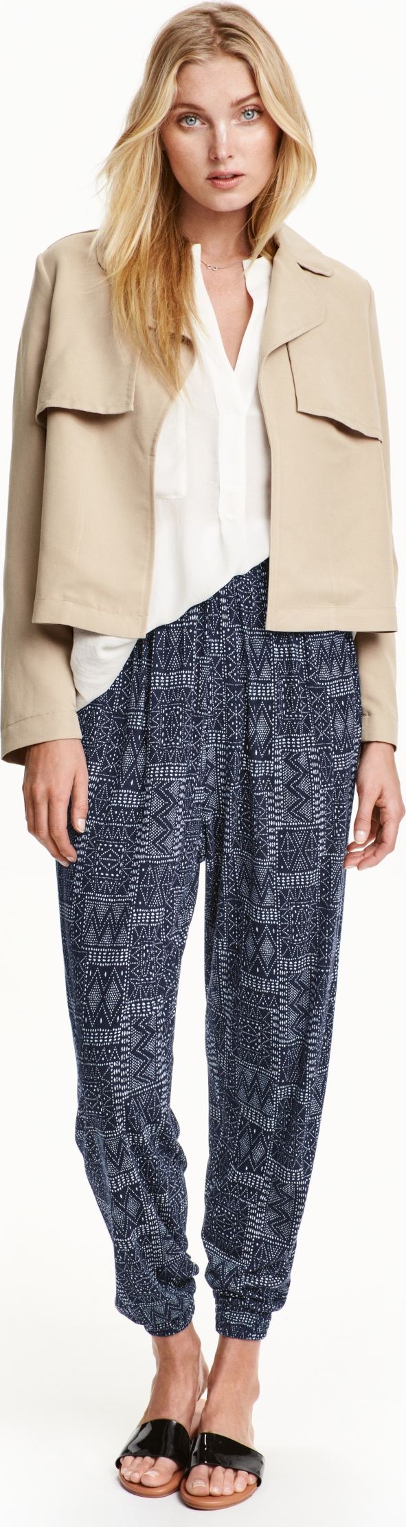 

Брюки H&M 3hm04440006  160/64A Темно-синие, Брюки H&M 3hm04440006 XS 160/64A Темно-синие