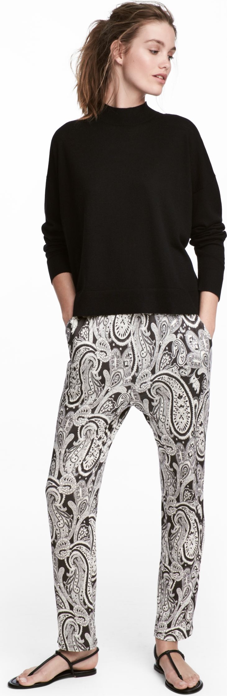 

Брюки H&M 3hm04440005  160/64A Серые, Брюки H&M 3hm04440005 XS 160/64A Серые