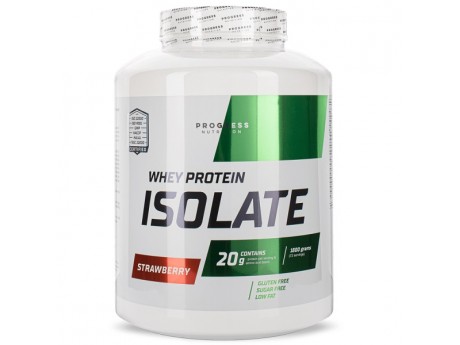 

Протеин Progress Nutrition Whey Protein Isolate 1800 грамм Вкус Клубника