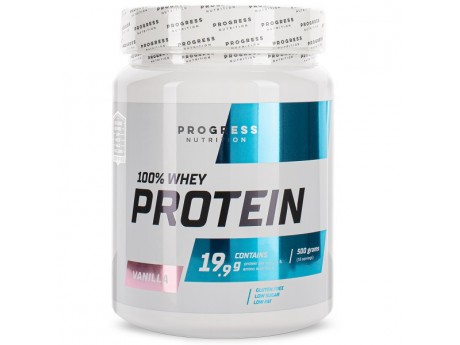 

Протеин Progress Nutrition Whey Protein 500 грамм Вкус Ваниль