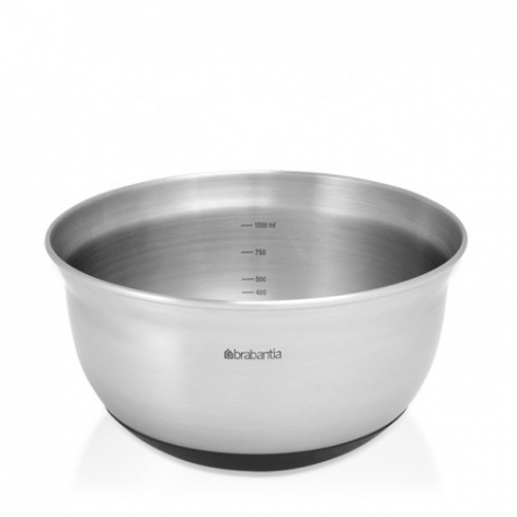 

Салатник Brabantia KITCHEN TOOLS Matt Steel 1,6л 36 38 49