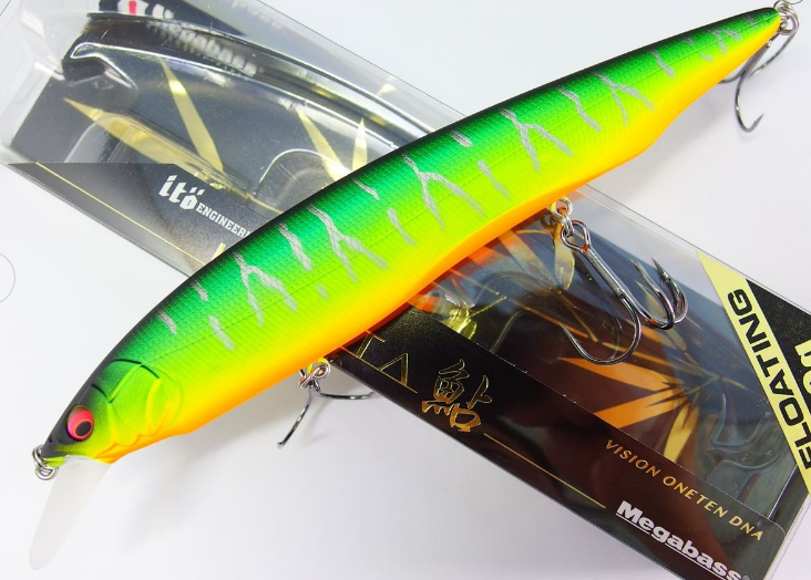 

Воблер Megabass KANATA 160F col. MAT TIGER (арт.1234909927604)