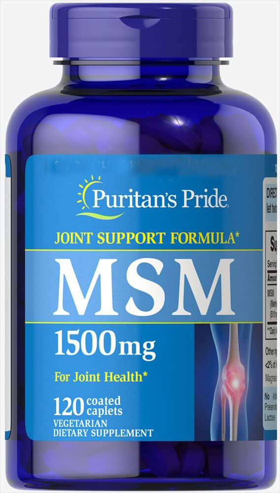 

Специальный продукт Puritan's Pride MSM 1500 mg 120 таблеток (4384302670)
