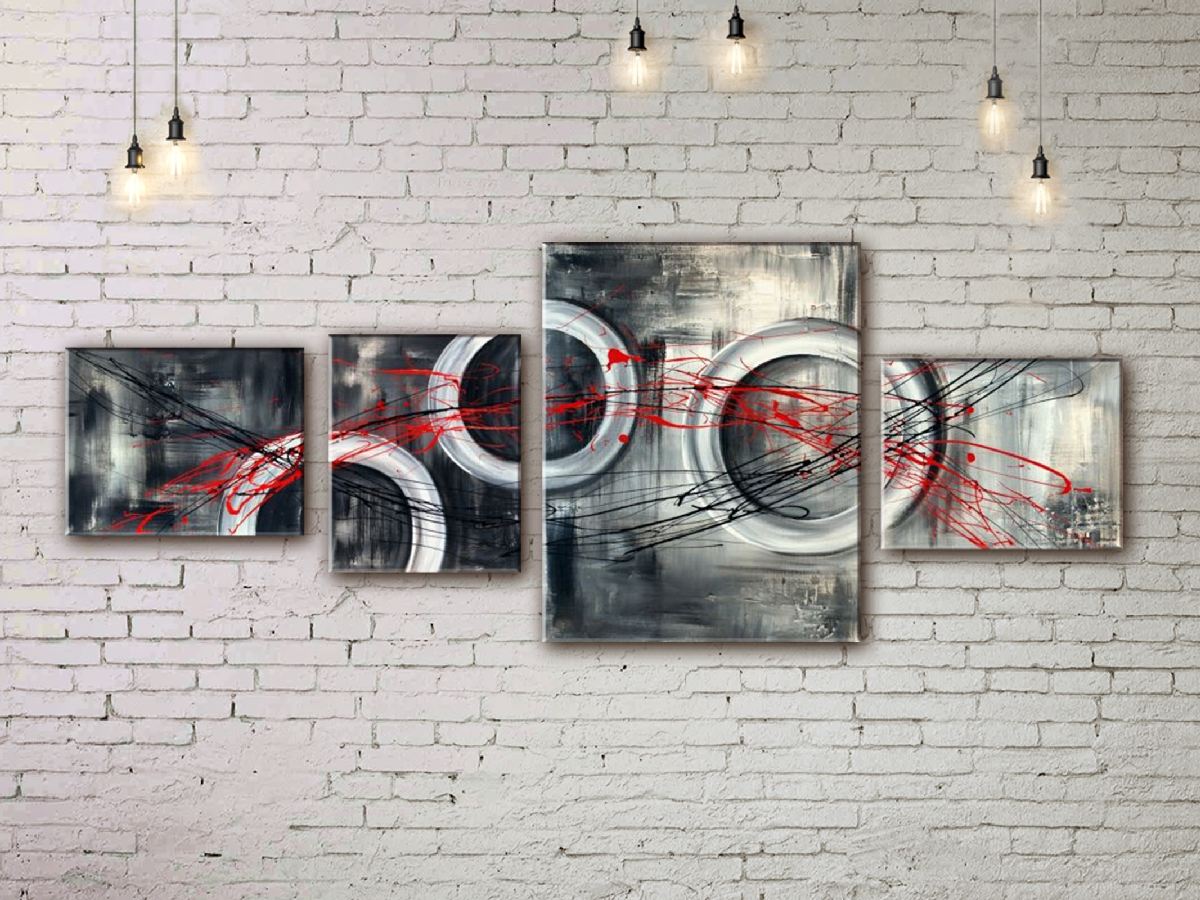 

Модульная картина акрилом абстракция ArtStar MHM17_4_282 размер 75 х 170 см