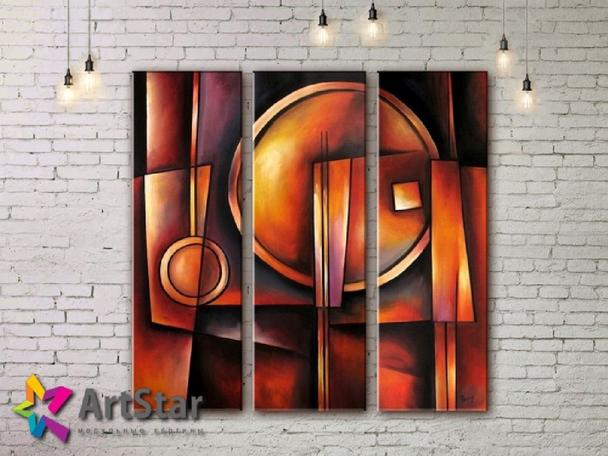 

Модульная картина акрилом абстракция ArtStar MHM17_3_146 размер 90 х 90 см