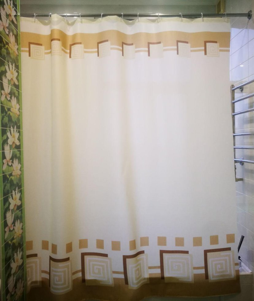 

Шторка для ванной Miranda LYKIA BEIGE 180х200 см