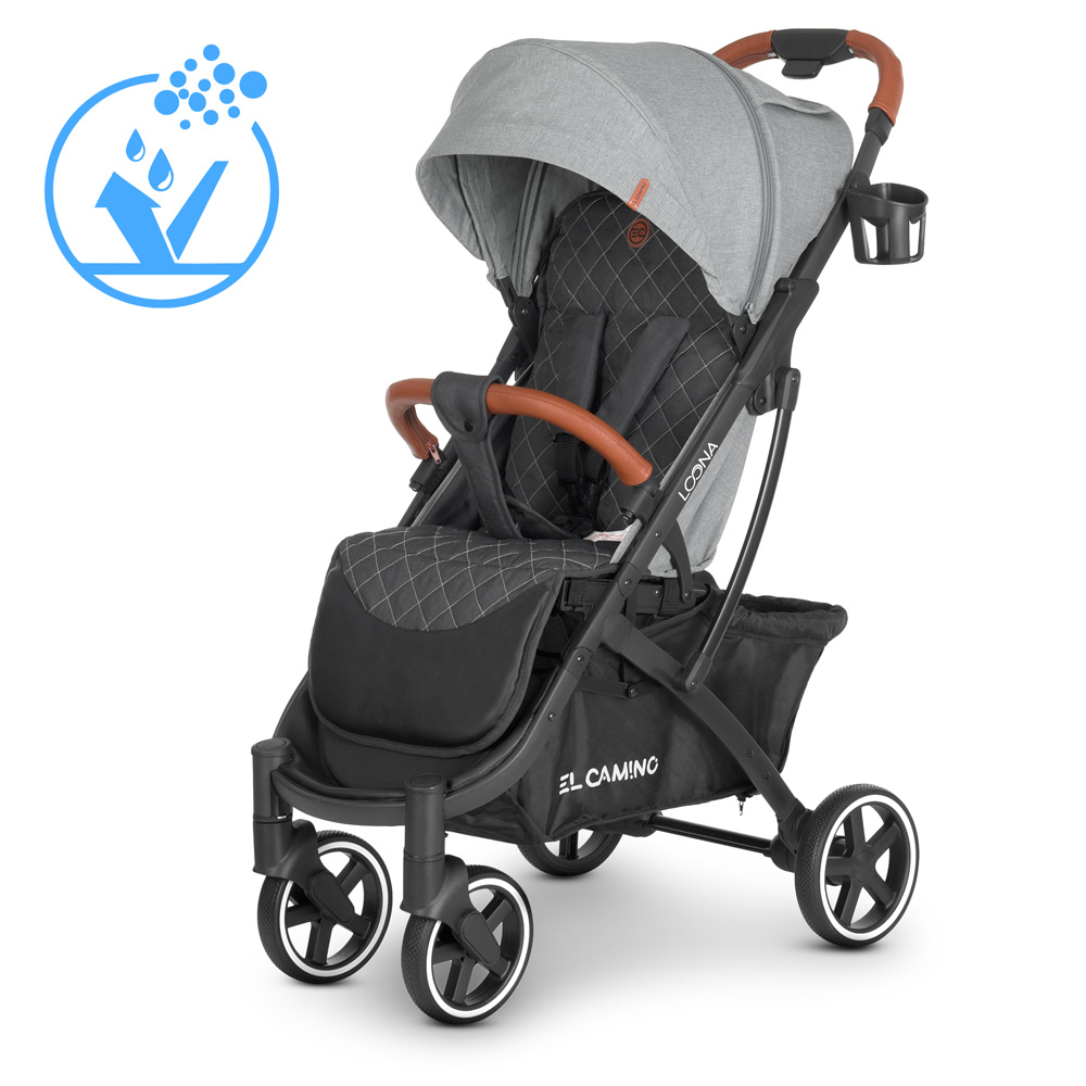 

Коляска детская ME 1090L Loona Gray