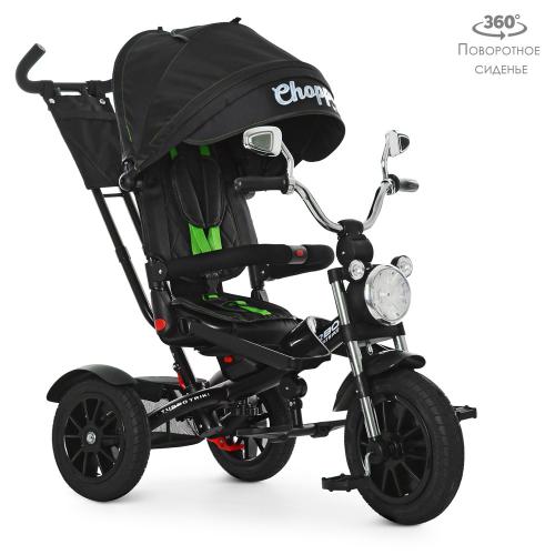 

Велосипед трехколесный TurboTrike M 4056-20 Чёрный