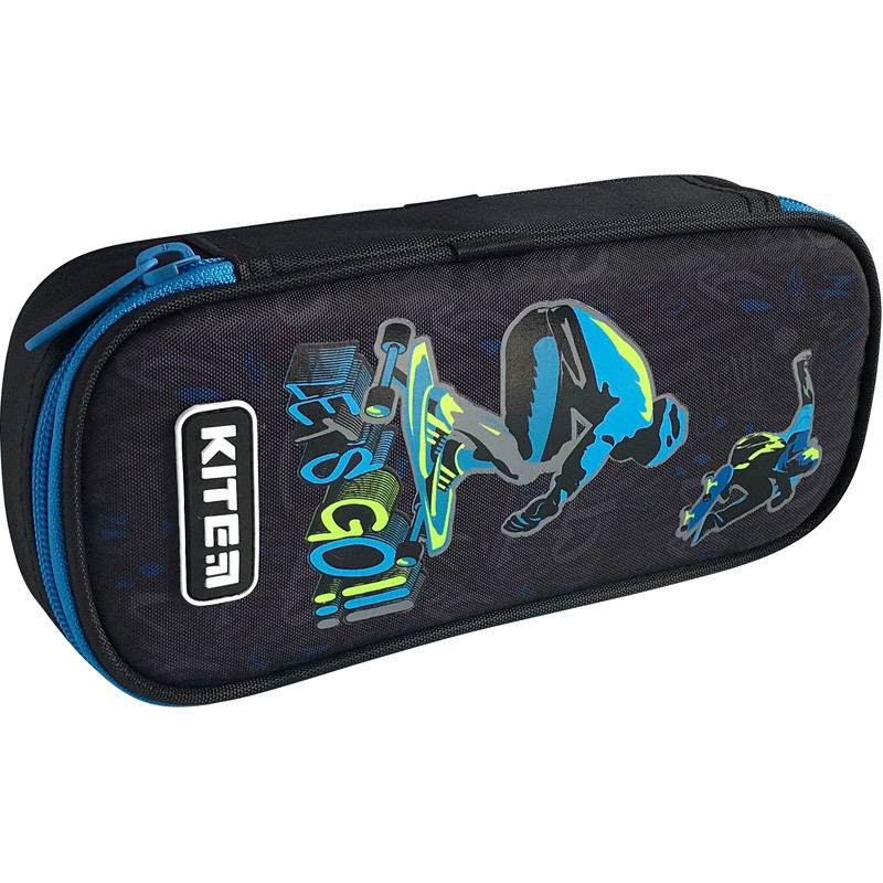 

Пенал школьный Kite 662 Skate K20-662-15 Черный