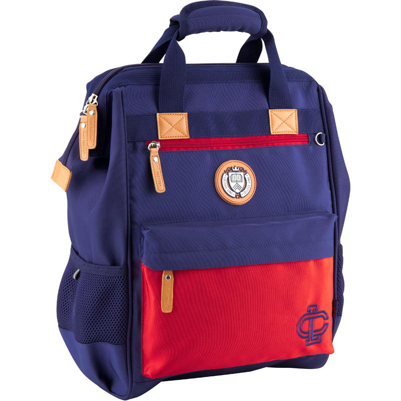 

Рюкзак подростковый Kite 885 College Line K18-885M-1 Синий с красным