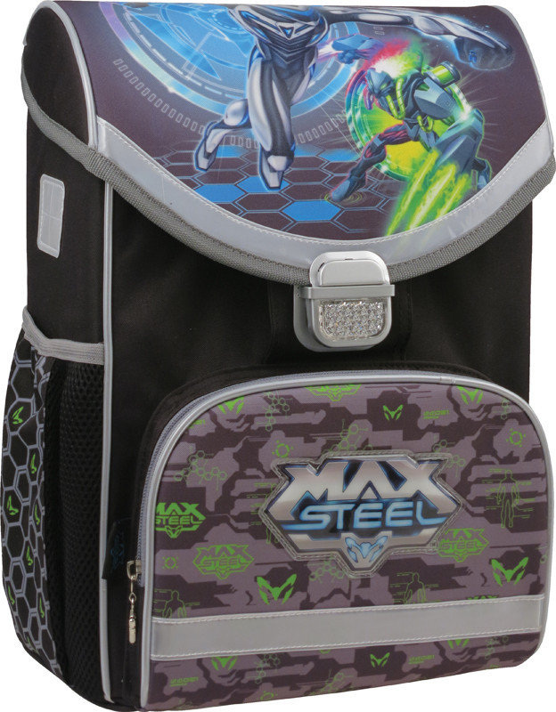 

Рюкзак школьный каркасный Kite 529 Max Steel MX15-529S Черный