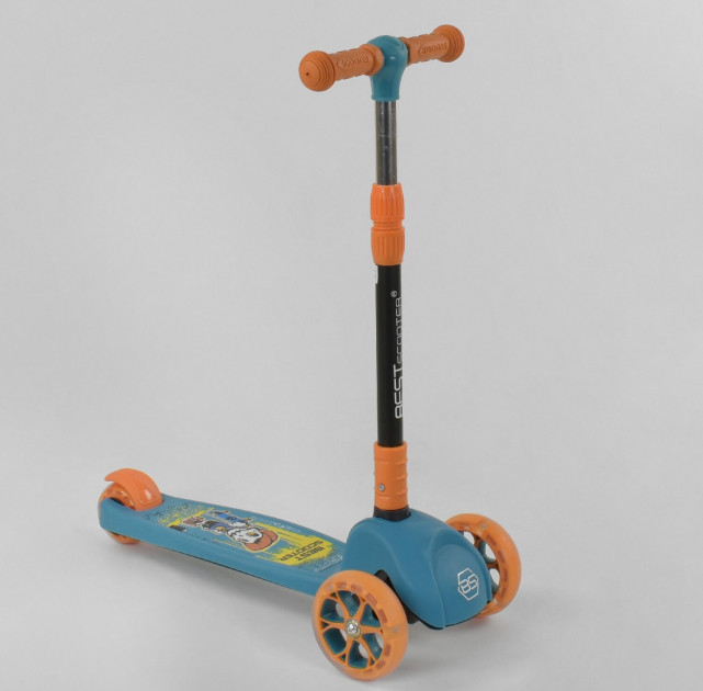 

Самокат Best Scooter свет колес и дисков Blue (45567)