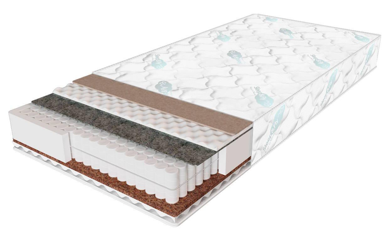 

Ортопедический матрас ЕММ Sleep&Fly Daily 2 в 1/Дейли 2 в1 80x200 см.