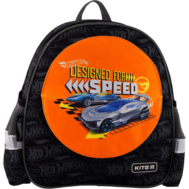 

Рюкзак дошкольный Kite 557 Hot Wheels HW19-557XS со сменной магнитной панелью Черный