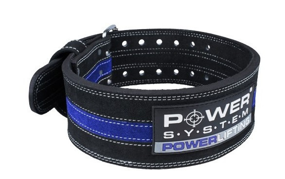 

Пояс для пауэрлифтинга Power System Power Lifting PS-3800 черно-синий M