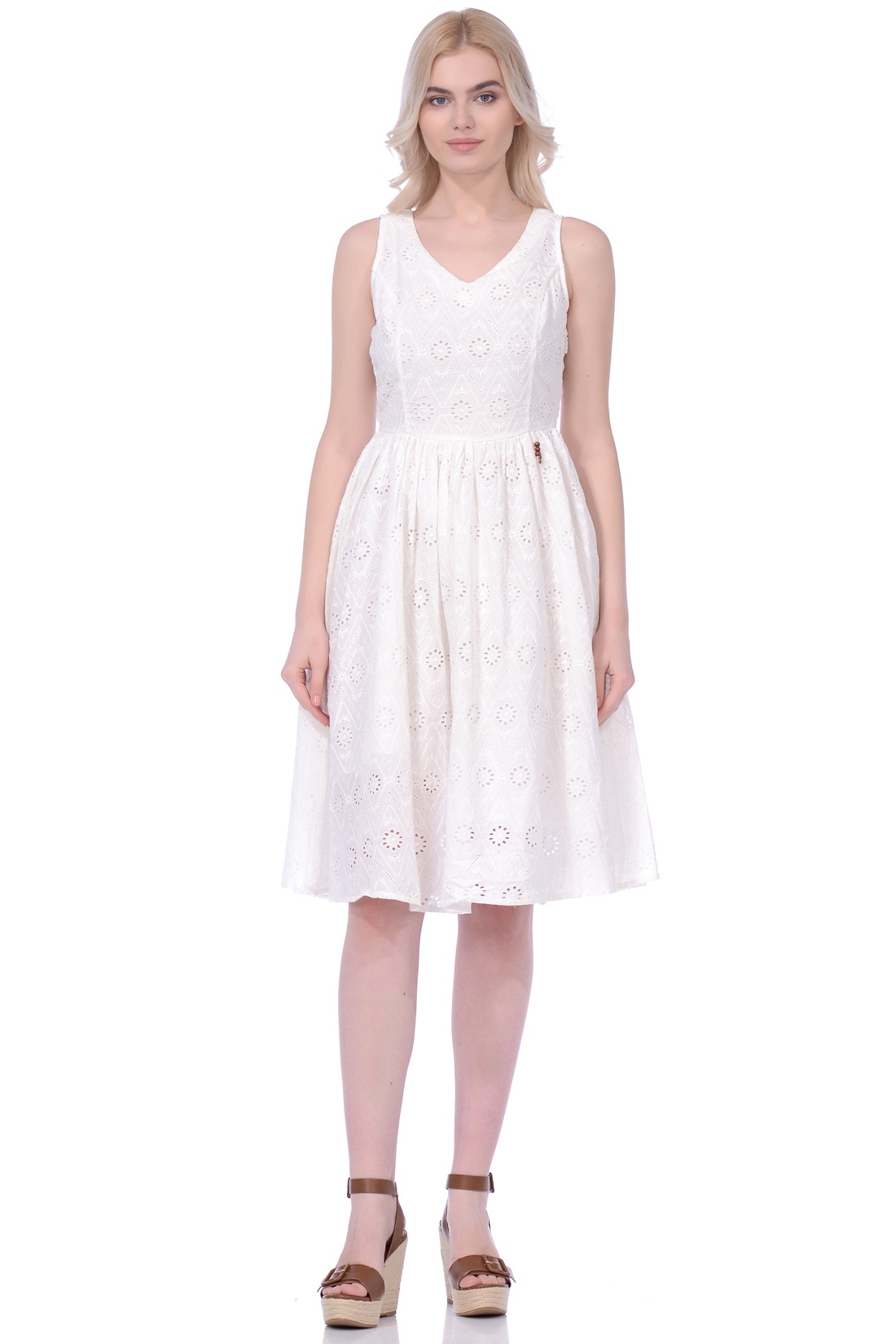 

платье BAON B459042 S white 4690291870039